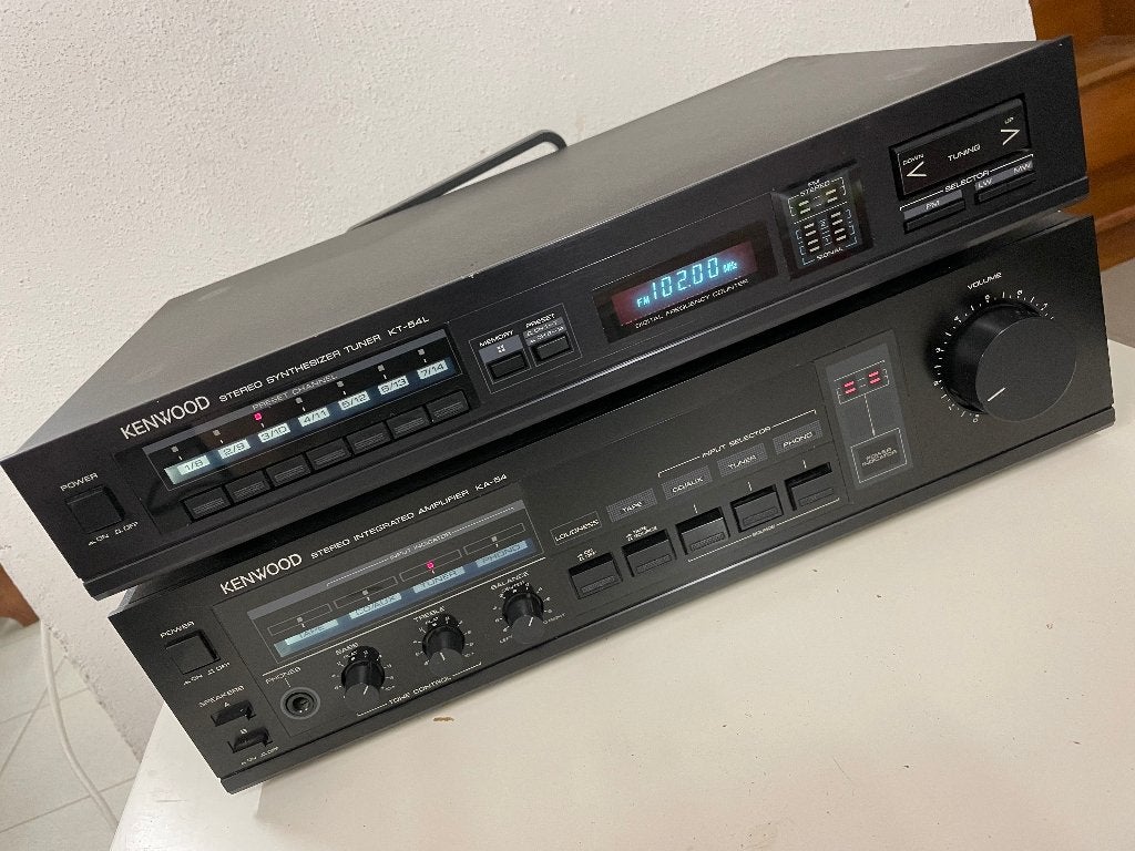 Hifi Kenwood KA-54 en KT54, Ophalen of Verzenden, Refurbished, Tuner of Radio, Losse componenten
