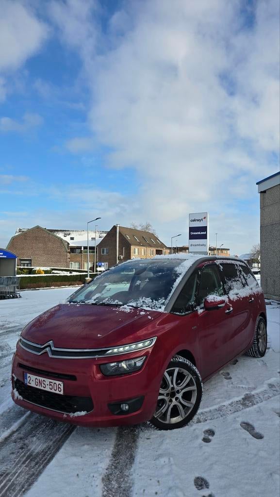 Citroen grand spacetourer 1.6 THP 165 automaat full full ful, Auto's, Citroën, Euro 5, Monovolume, Beige, 1600 cc
