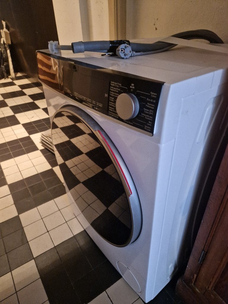 Machine à laver, Electroménager, 1200 à 1600 tours, Comme neuf, Chargeur frontal, Enlèvement