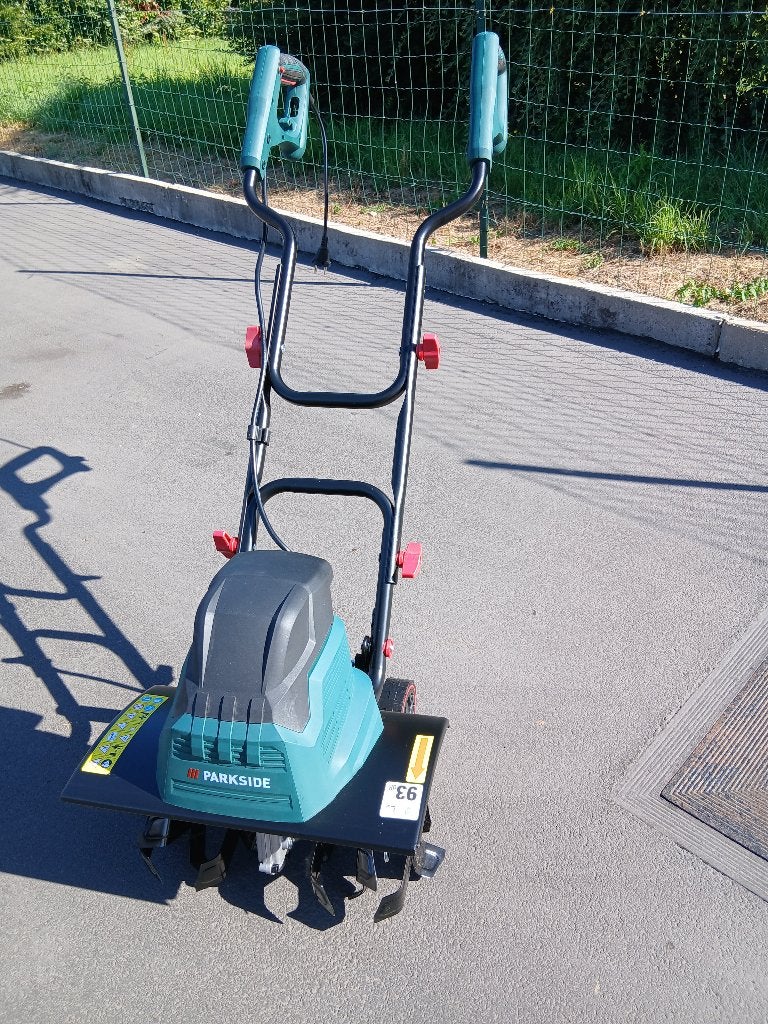 Motoculteur Bineuse electrique Parkside jamais utilisé, Enlèvement, Comme neuf