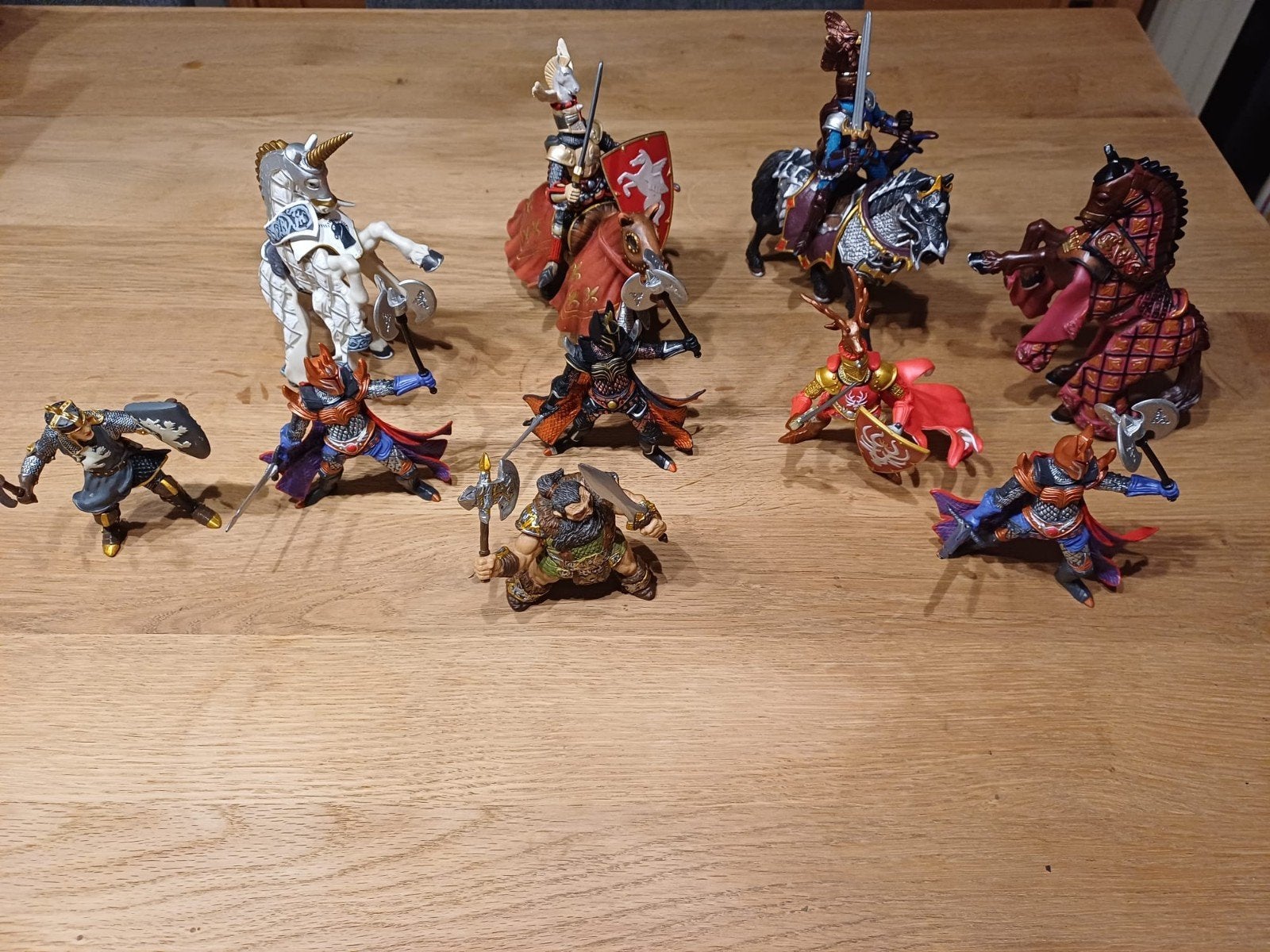 Lot ridders en paarden van Papo, Collections, Enlèvement