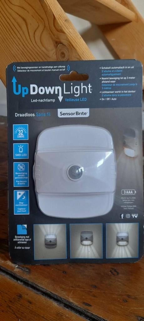 zelfklevende sensor LED lamp, Ophalen, Nieuw, Koel wit