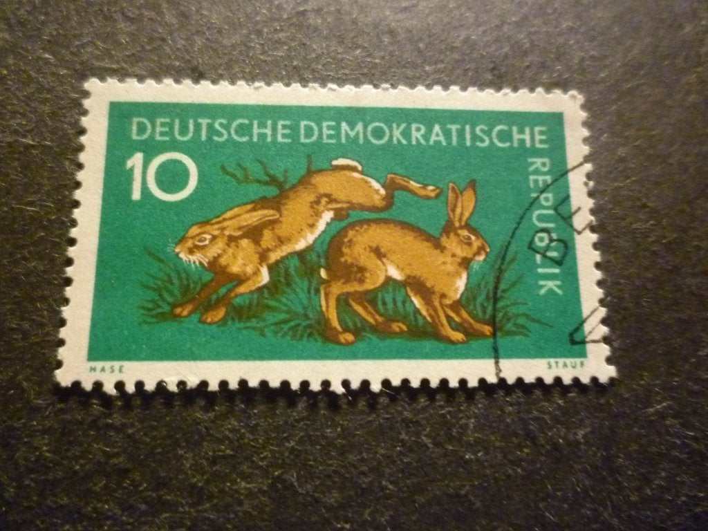 DDR 1959 Mi 738(o) Gestempeld/Oblitéré, Verzenden, DDR, Gestempeld