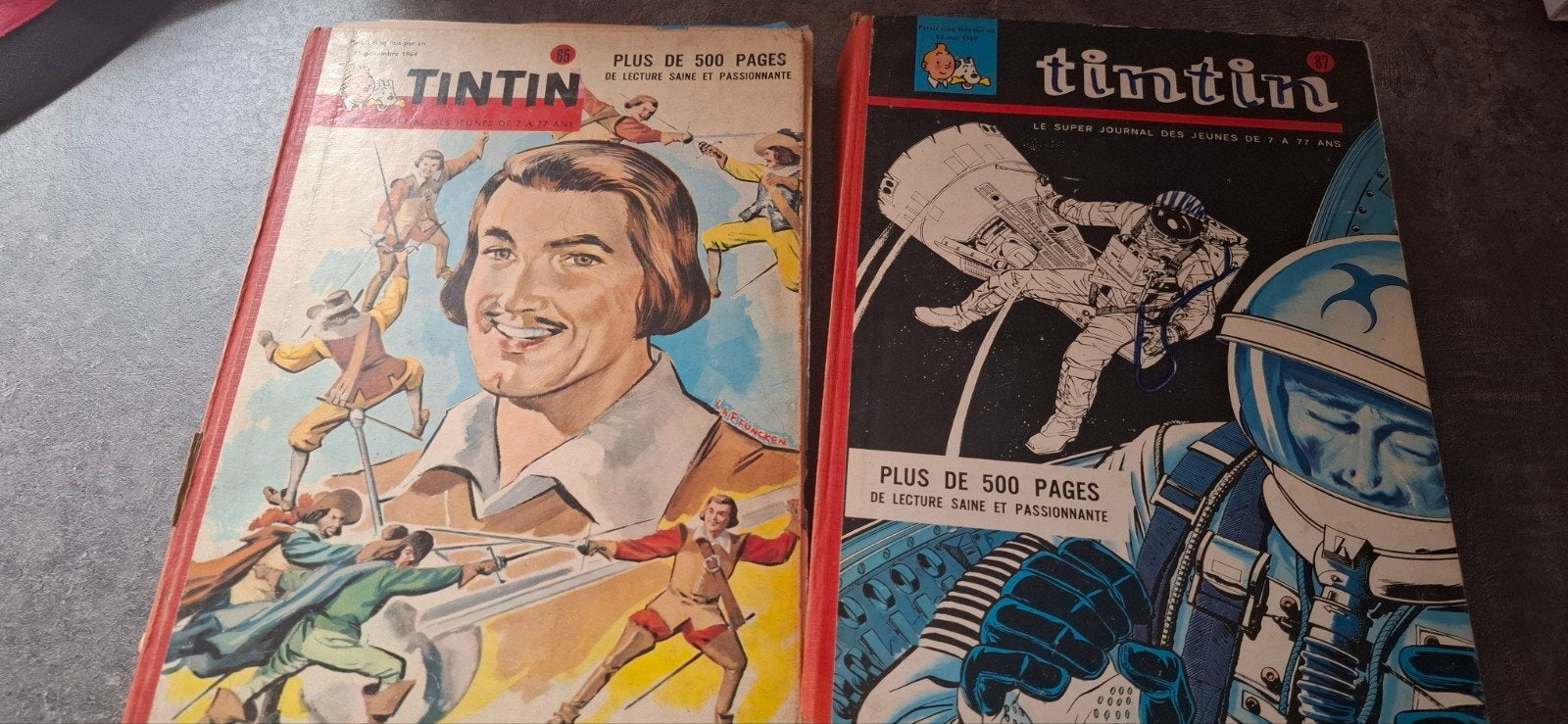 tintin, Livres, Plusieurs BD, Collection herge, Enlèvement, Utilisé