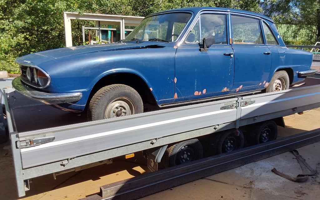 Triumph 2500tc, Auto's, 4 deurs, Stof, Overige modellen, Berline