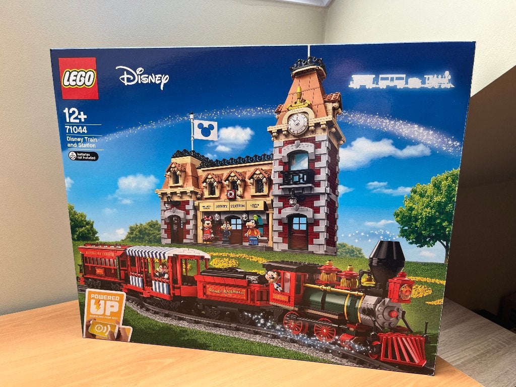 Lego Disney trein + station, setnr 71044, Inclusief instructies, Lego, Ophalen of Verzenden, Zo goed als nieuw