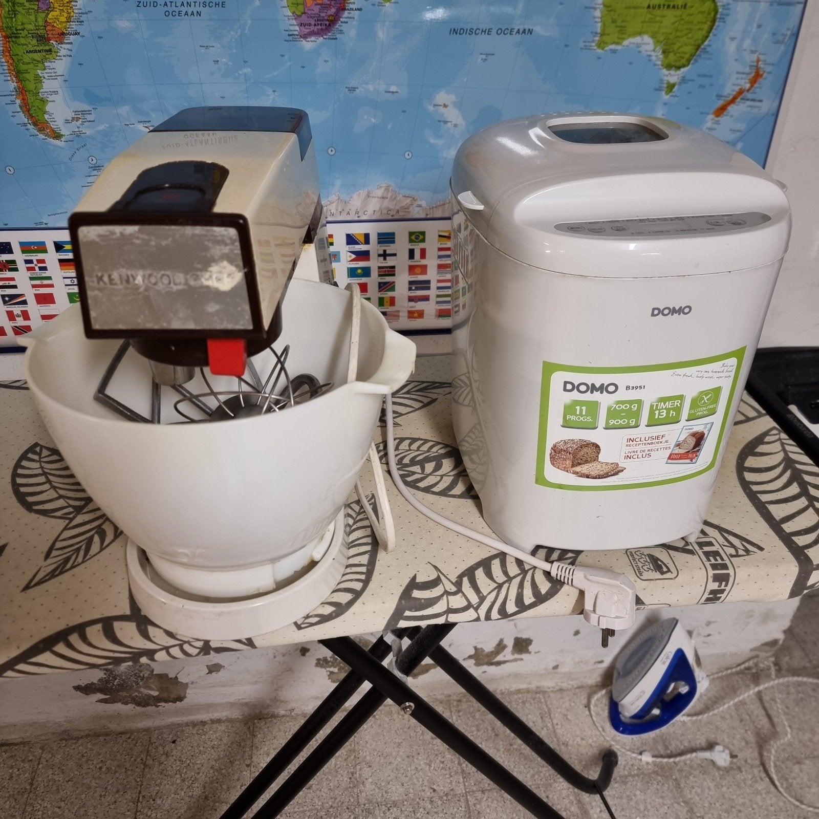 broodbak machine en deegmixer, Huis en Inrichting, Ophalen, Gebruikt