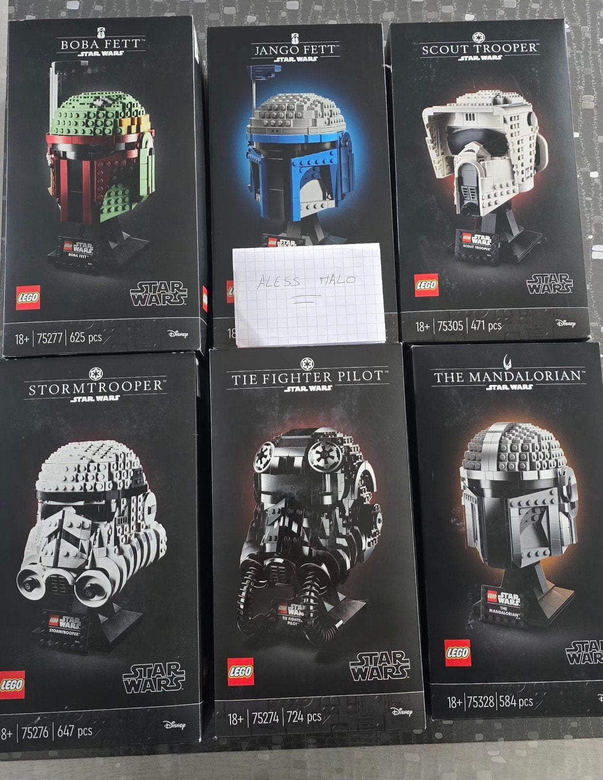 Lego Star Wars-helm, Kinderen en Baby's, Speelgoed | Duplo en Lego, Nieuw, Lego, Complete set, Compleet, Star Wars, Ophalen of Verzenden