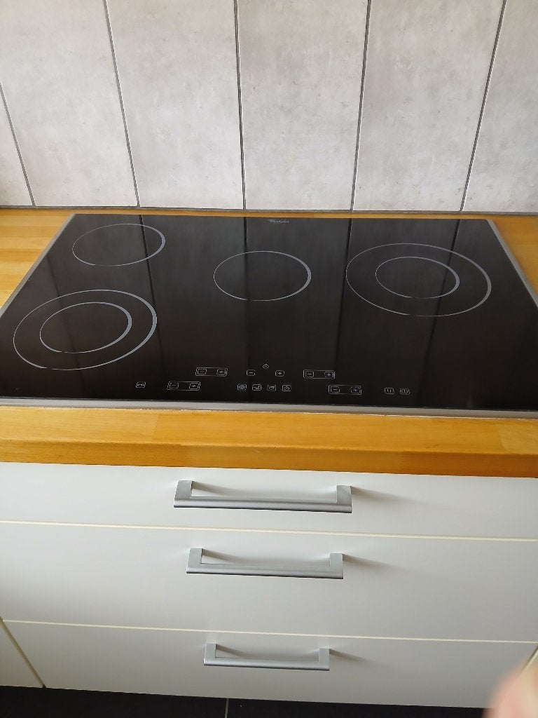 Wirlpool Keramische kookplaat, Ophalen, Gebruikt, Keramisch, 4 kookzones