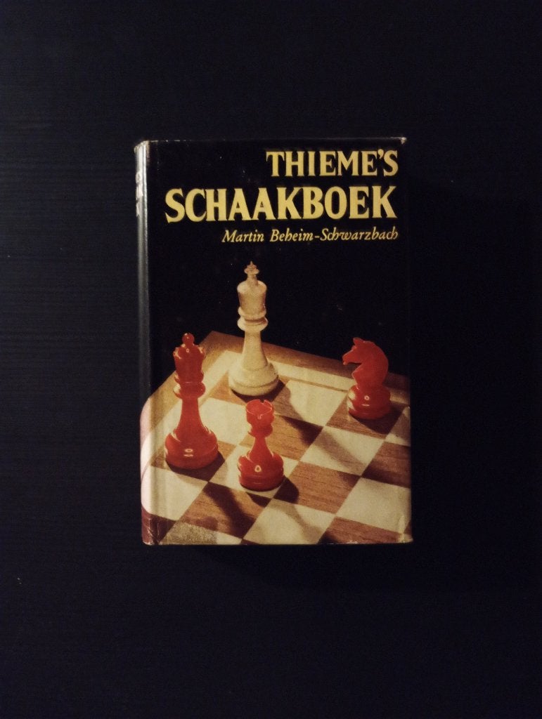 Thieme's schaakboek b, Ophalen of Verzenden, Minder dan 500 stukjes, Zo goed als nieuw, Schaken