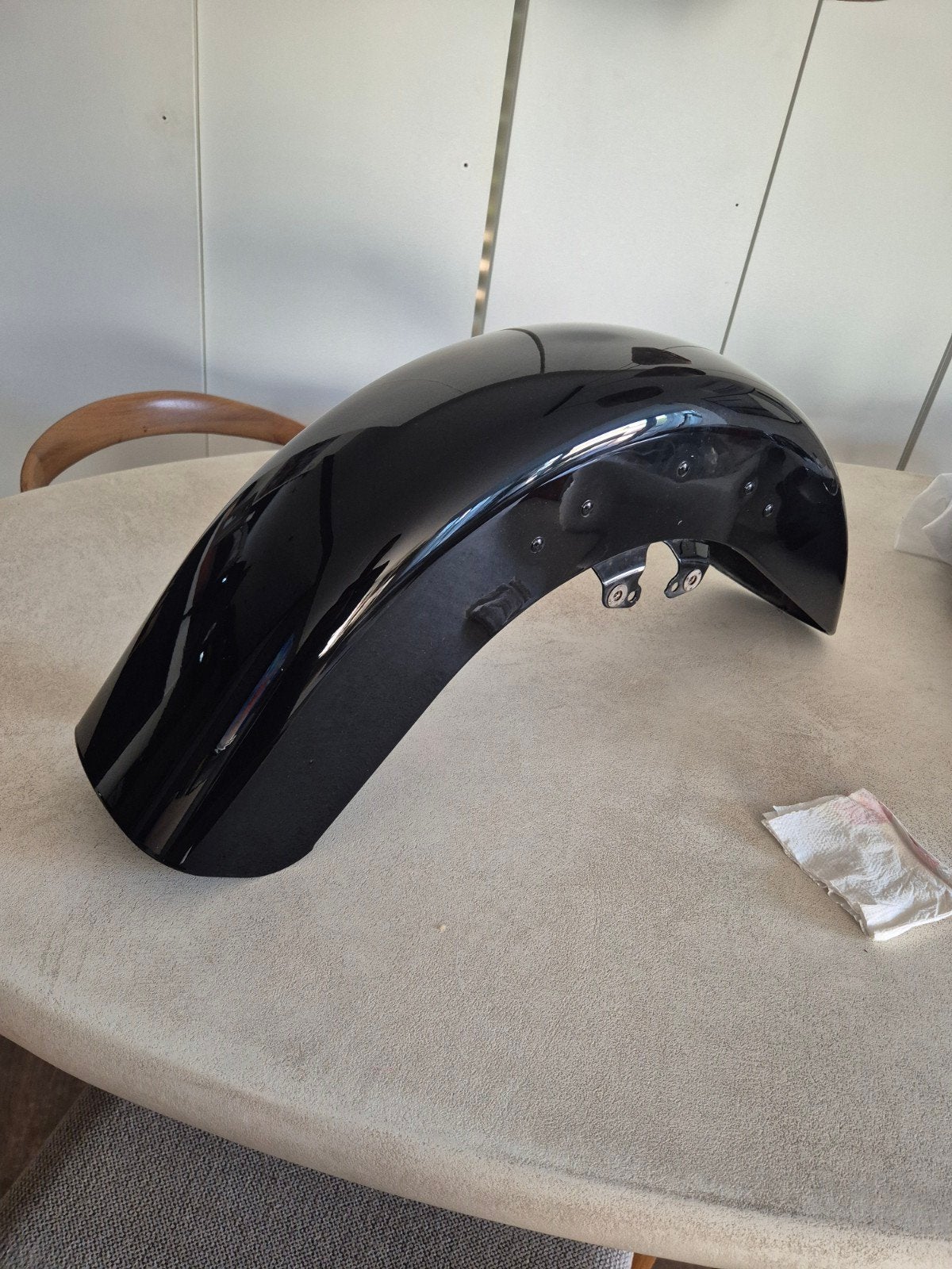 Front Fender Harley Davidson Touring 2014-2023 Vivid black, Motoren, Ophalen of Verzenden, Nieuw