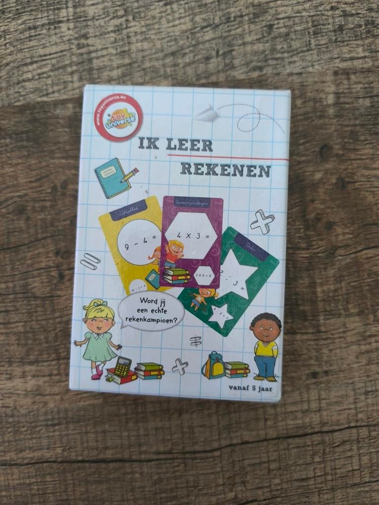 Educatief spel 'Ik leer rekenen' in perfecte staat, Ophalen of Verzenden, Zo goed als nieuw, Rekenen