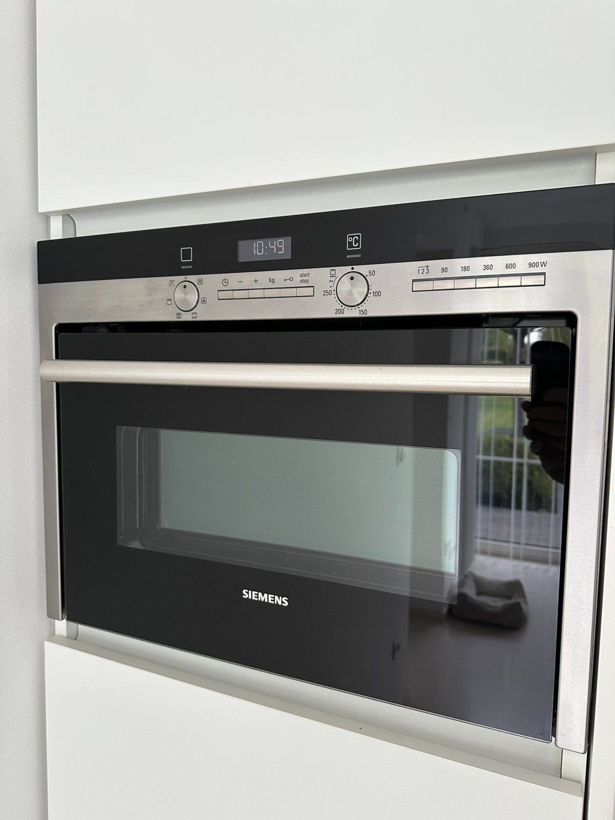SIEMENS INBOUW COMBI OVEN 59cm x 45cm, Elektronische apparatuur, Ophalen, Siemens, Inbouw, Heteluchtoven