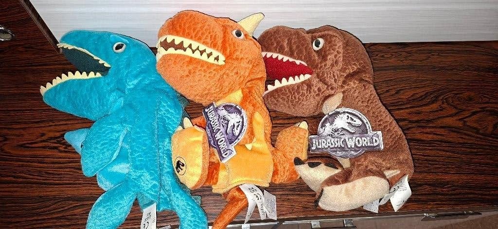 Handpoppen dino, Ophalen of Verzenden