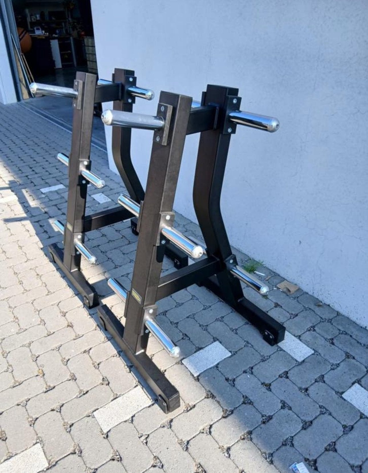 Technogym Disk Rack, support de rangement pour plaques, Enlèvement ou Envoi, Comme neuf