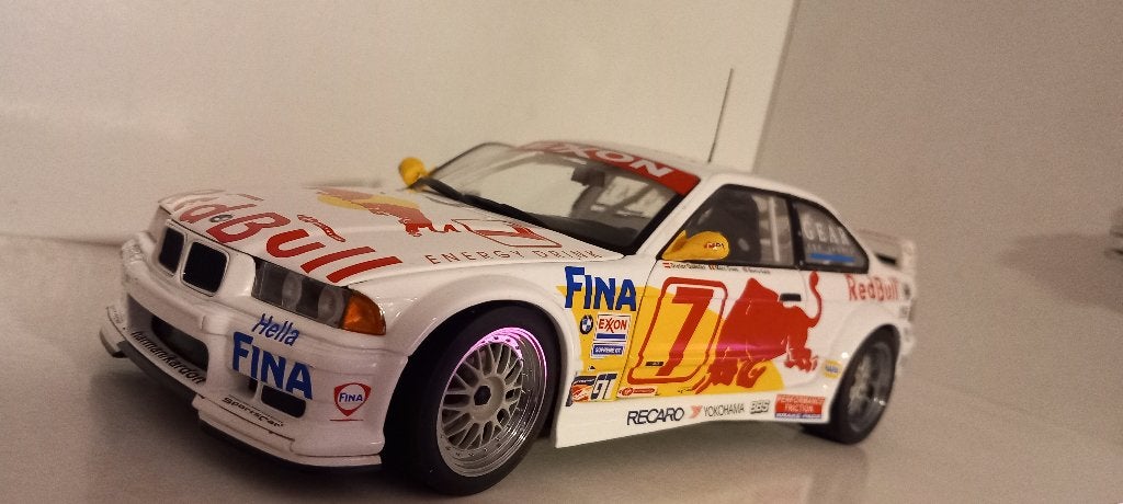 1/18 BMW M3 E36 GTR 24 Heures Daytona 1997 UT Models, Enlèvement ou Envoi, Comme neuf, Voiture, UT Models