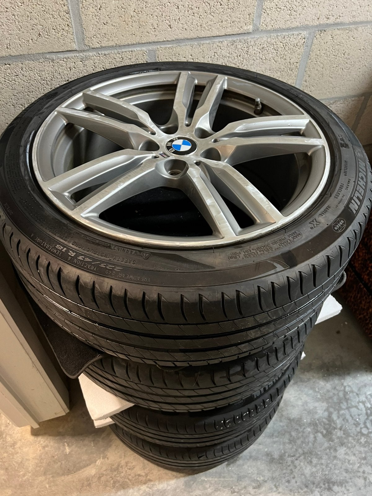 BMW velgen, Ophalen, 18 inch, Gebruikt, Band(en)