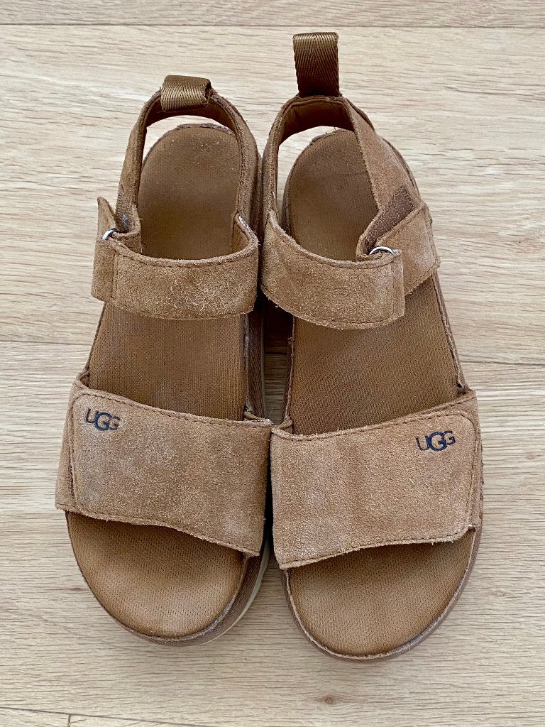 UGG-sandalen, Ophalen, Beige, Sandalen of Muiltjes, Gedragen