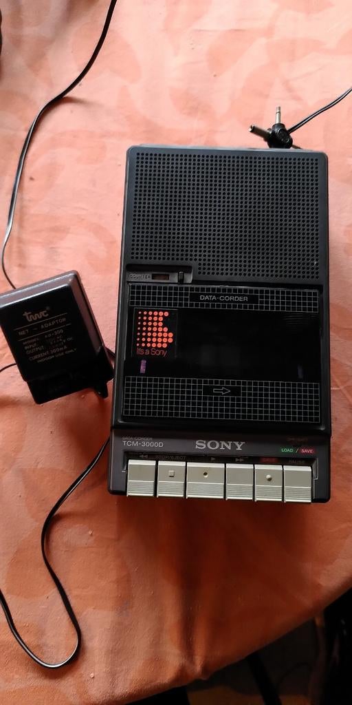 Vintage Sony TCM-3000D, Ophalen