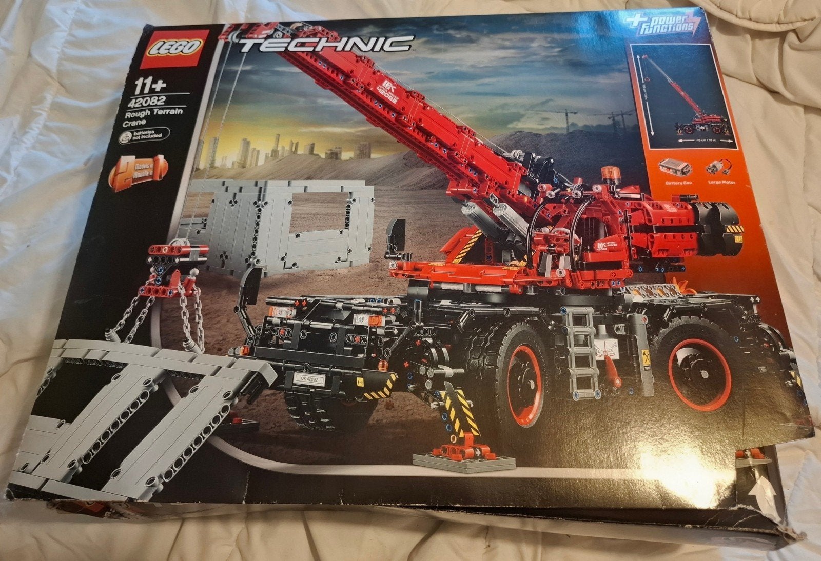 JE VENDS LEGO - TECHNIC - 42082 - ROUGH CRANE, Lego, Ensemble complet, Comme neuf, Enlèvement