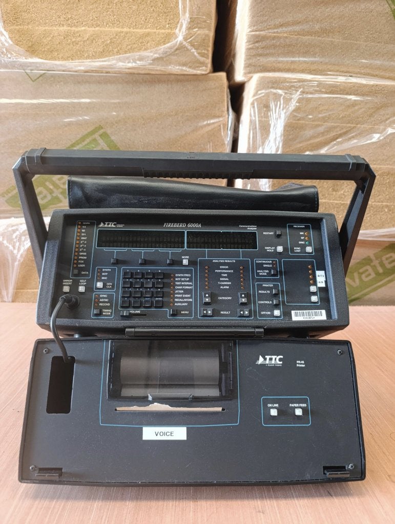 Analyseur de Télécommunications Vintage TTC FIREBERD 6000A, Télécoms, ISDN (RNIS) & ADSL, Comme neuf, Centrale ISDN, Enlèvement
