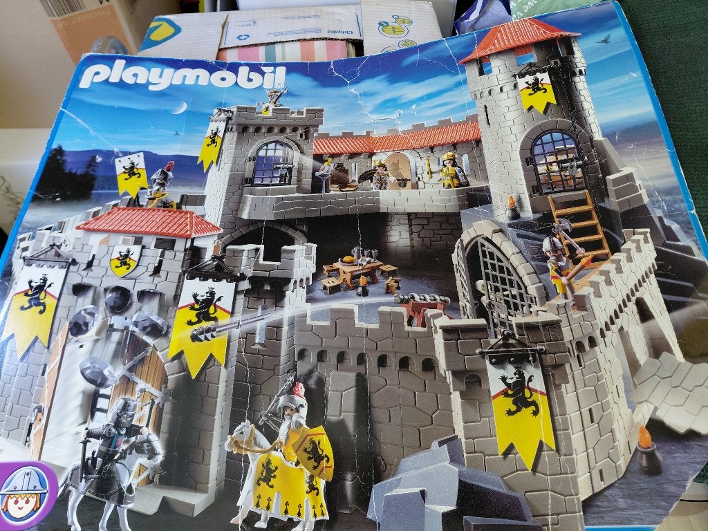 Playmobil kasteel, Ophalen, Gebruikt
