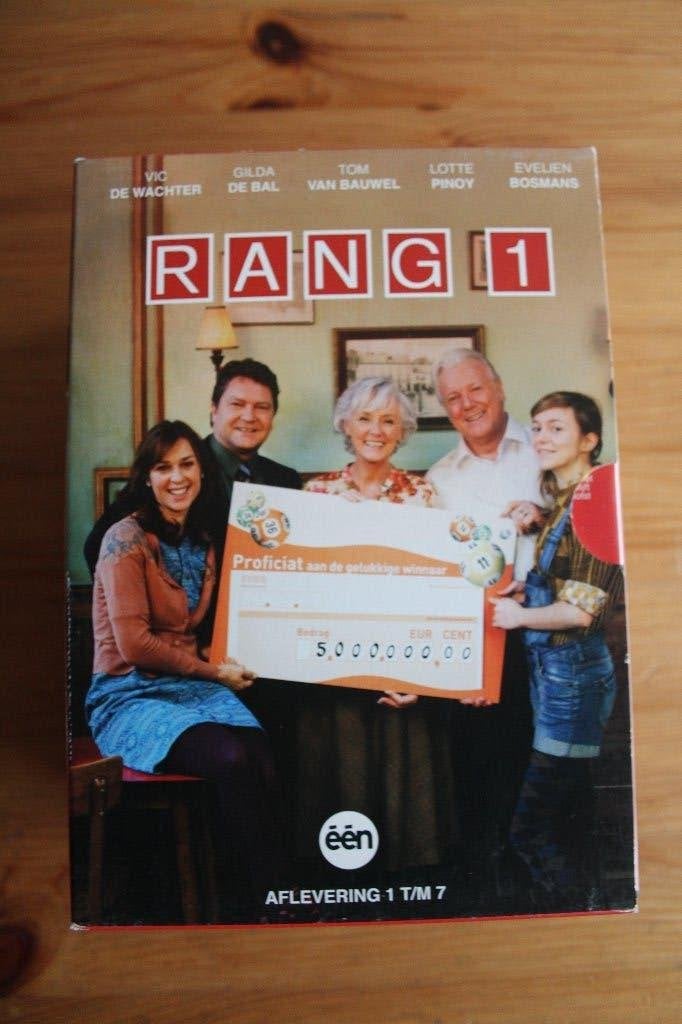 Rang 1   compleet seizoen  Leuke Vlaamse drama-serie!, Cd's en Dvd's, Alle leeftijden, Ophalen of Verzenden, Nieuw in verpakking