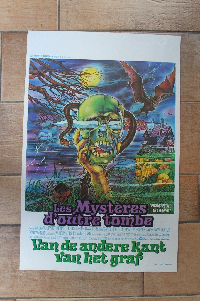 filmaffiche From Beyond The Grave 1974 filmposter, Collections, Enlèvement ou Envoi, Rectangulaire vertical, A1 jusqu'à A3, Comme neuf