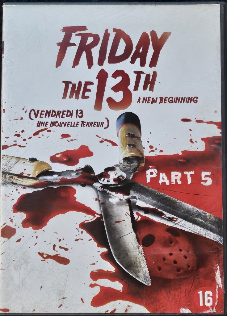 Friday The 13th Part 5 (1985), Cd's en Dvd's, Ophalen of Verzenden, Zo goed als nieuw, Engels, Nederlands