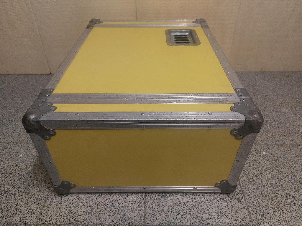 Flightcase Geel, Muziek en Instrumenten, Behuizingen en Koffers, Ophalen, Gebruikt, Flightcase