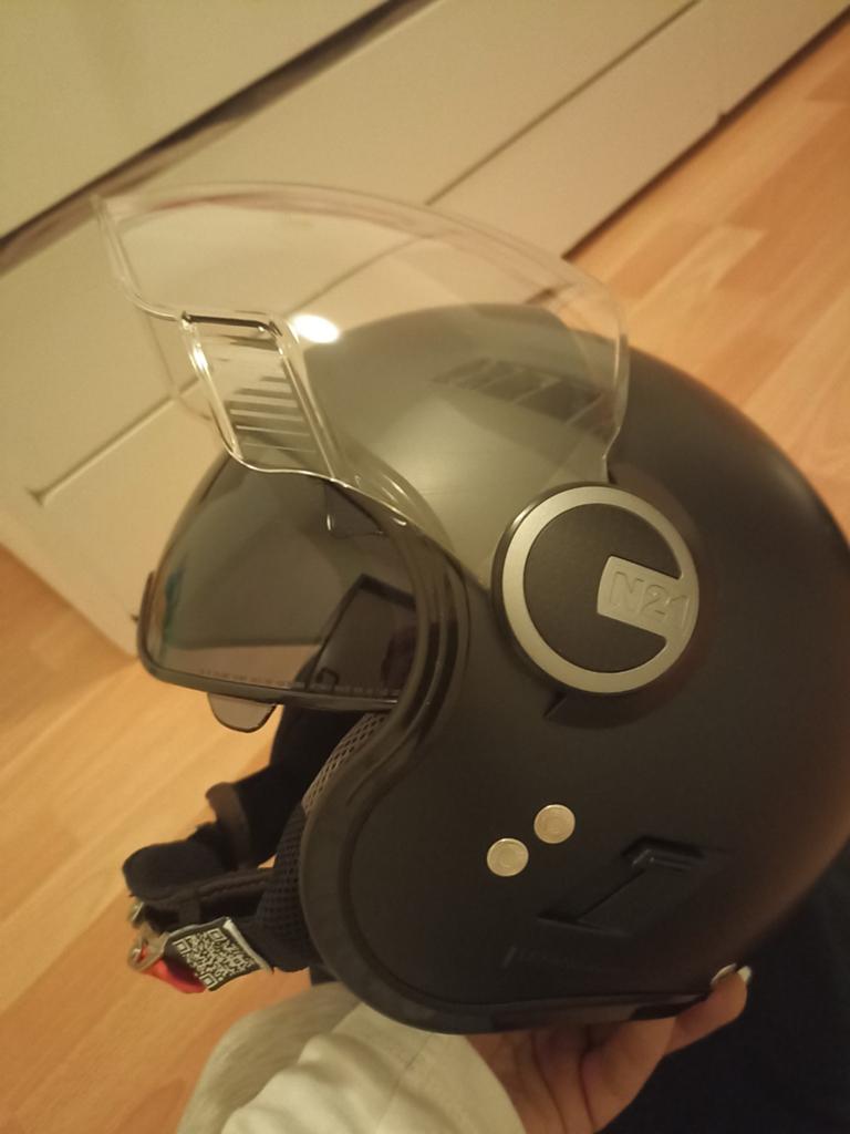 Helm brommer te koop, Fietsen en Brommers, Ophalen, Nieuw, Small