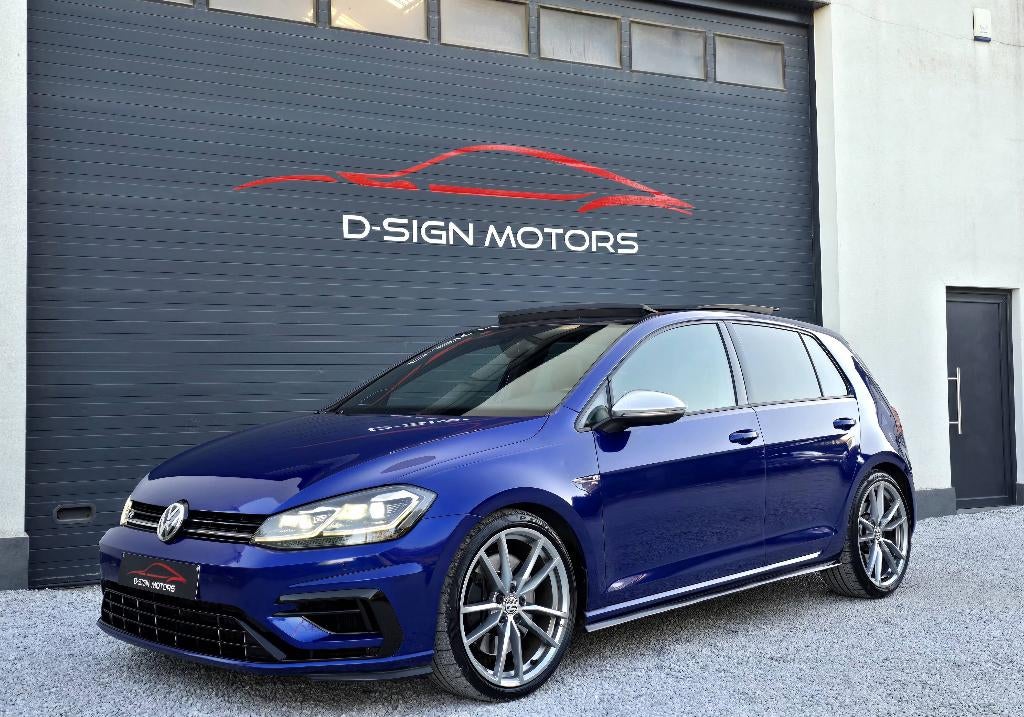 VOLKSWAGEN GOLF 7.5 R 2.0 TSI 4M (310pk) DSG 2017 176.110km, Auto's, Automaat, 4 cilinders, 1984 cc, Blauw