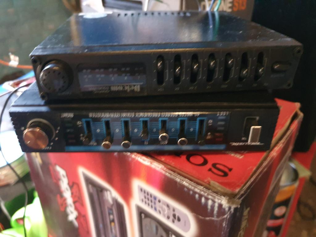 Equalizer vintage delcom et realistic, Ophalen of Verzenden