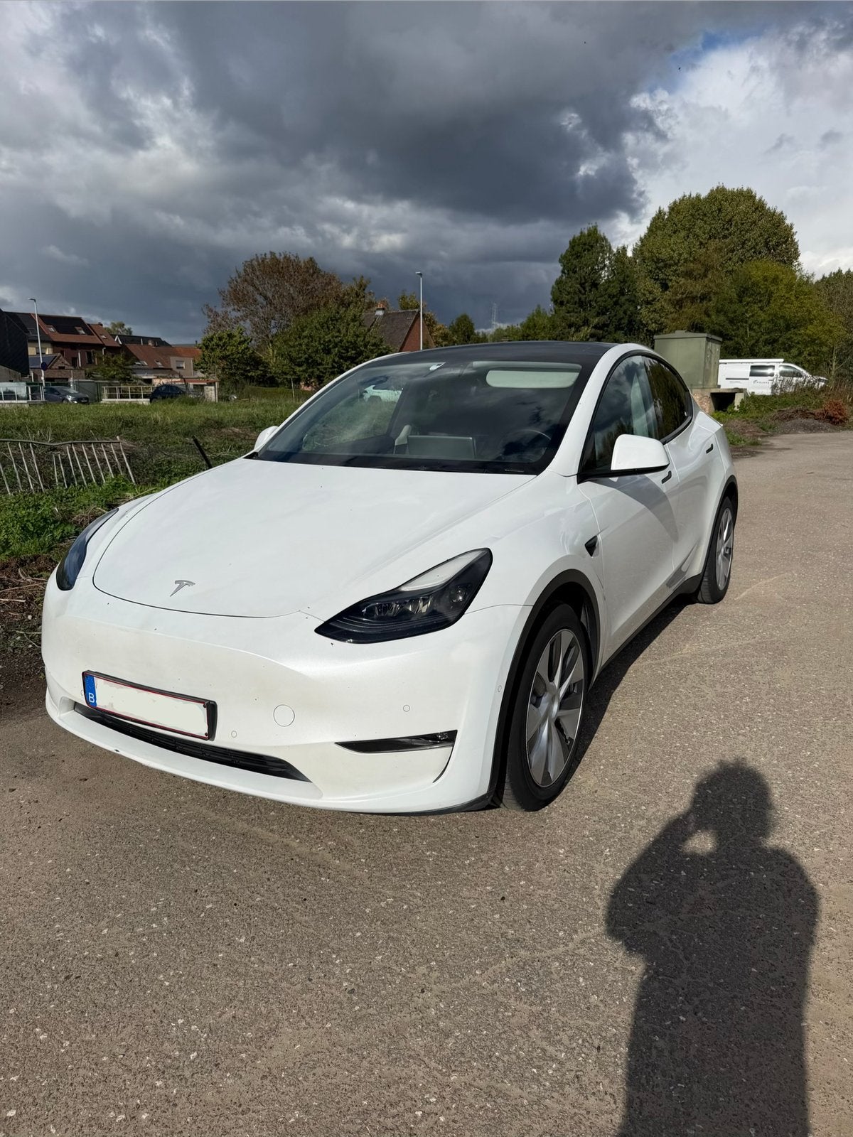 Tesla Model Y AWD Long Range 2021, Auto's, Automaat, 203 kW, 0 cilinders, Zwart
