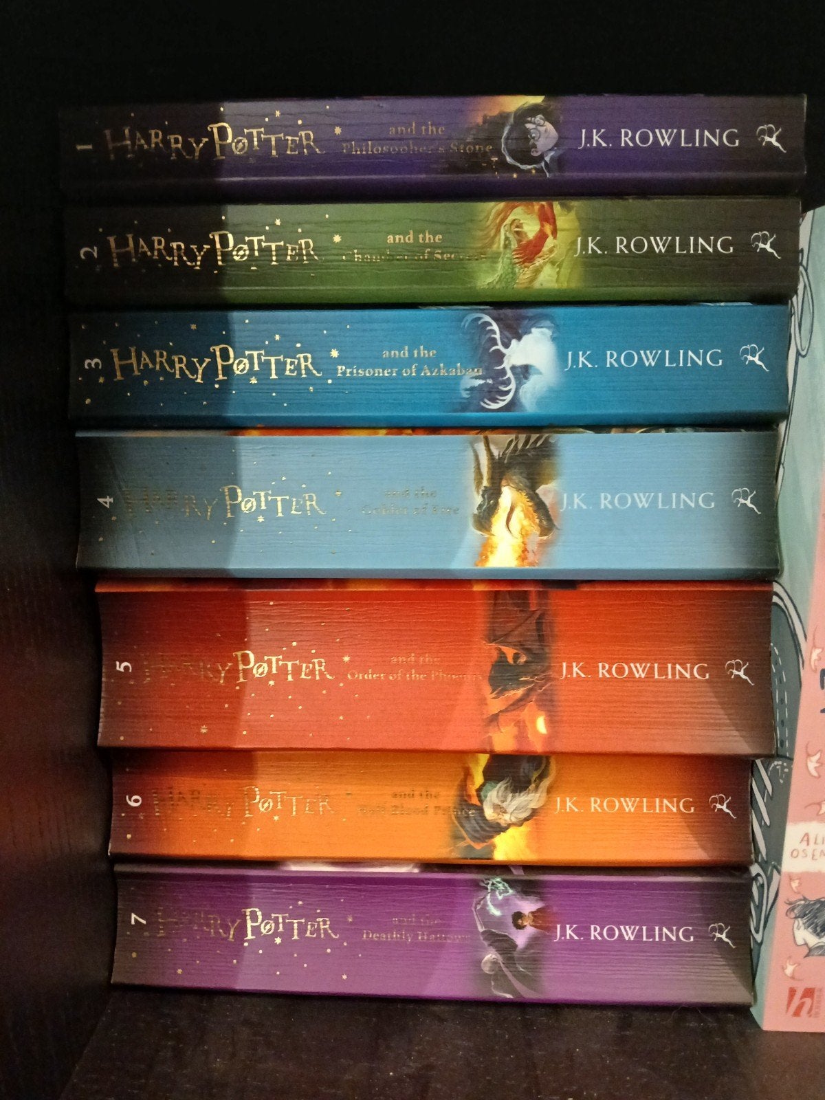 Harry Potter boeken, hele reeks, Boeken, Ophalen, Gelezen