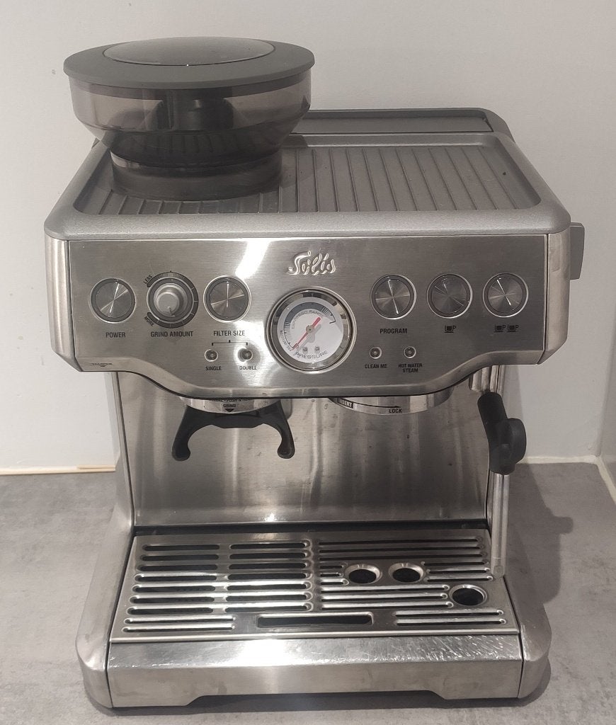 Machine à expresso Solis, Electroménager, Machine à espresso, Réservoir d'eau amovible, Café moulu, Enlèvement