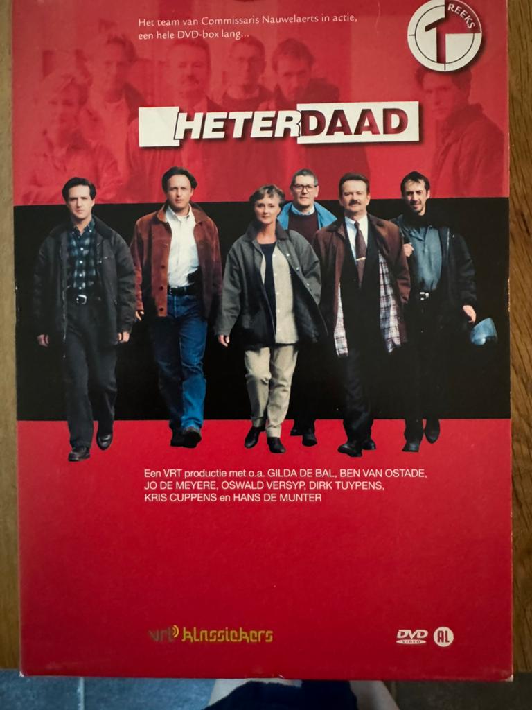 Heterdaad DVD reeks 1 & 2, Ophalen, Zo goed als nieuw