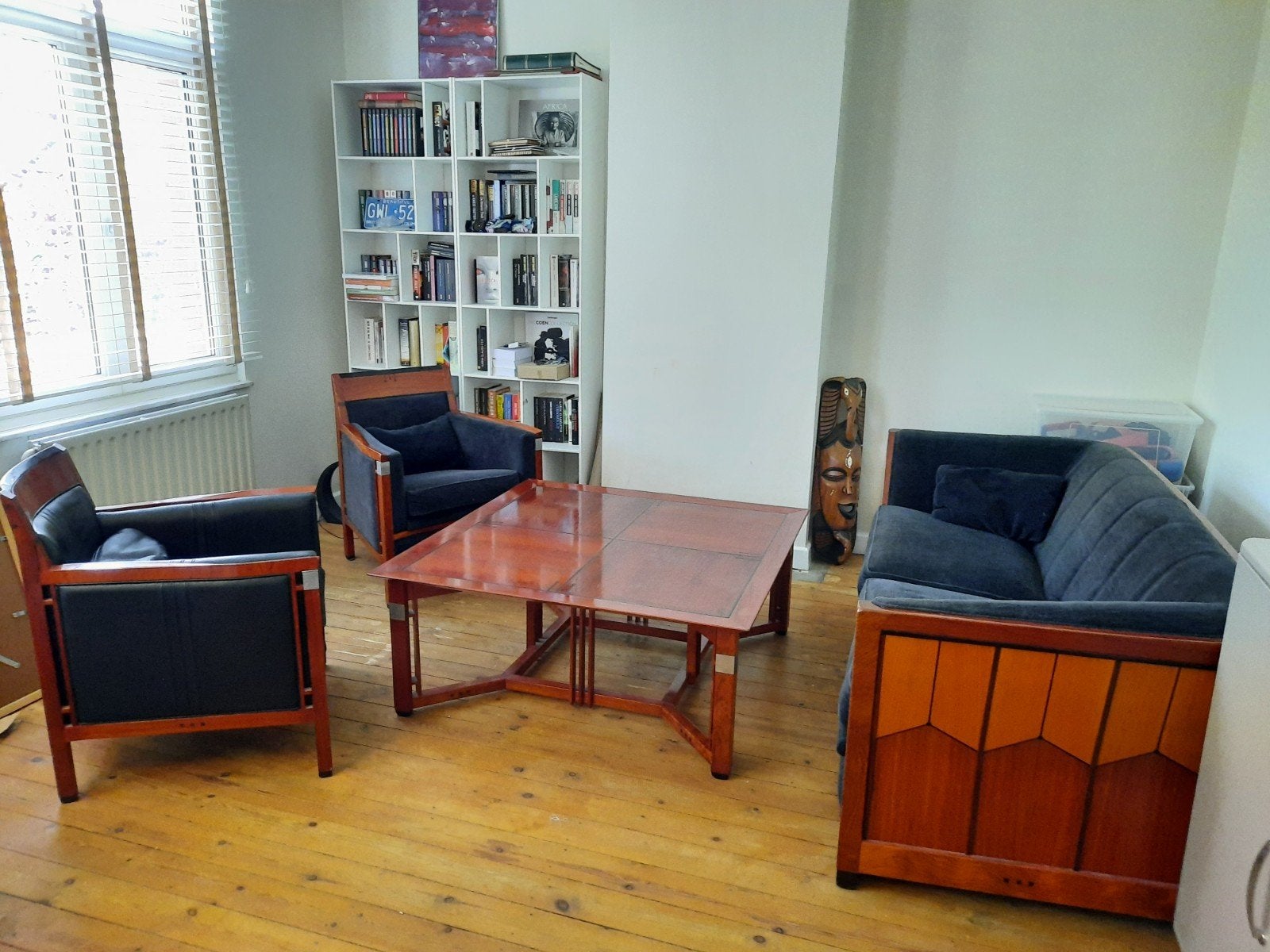 Prachtig art deco salon stijl schuitema, Huis en Inrichting, Ophalen, Leer