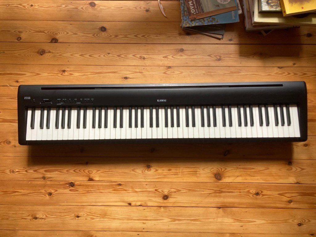 Digitale piano Kawai ES110, Ophalen, Zwart, Digitaal, Zo goed als nieuw