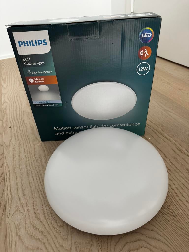 Philips LED - lampe à détecteur de mouvement, Enlèvement, Comme neuf