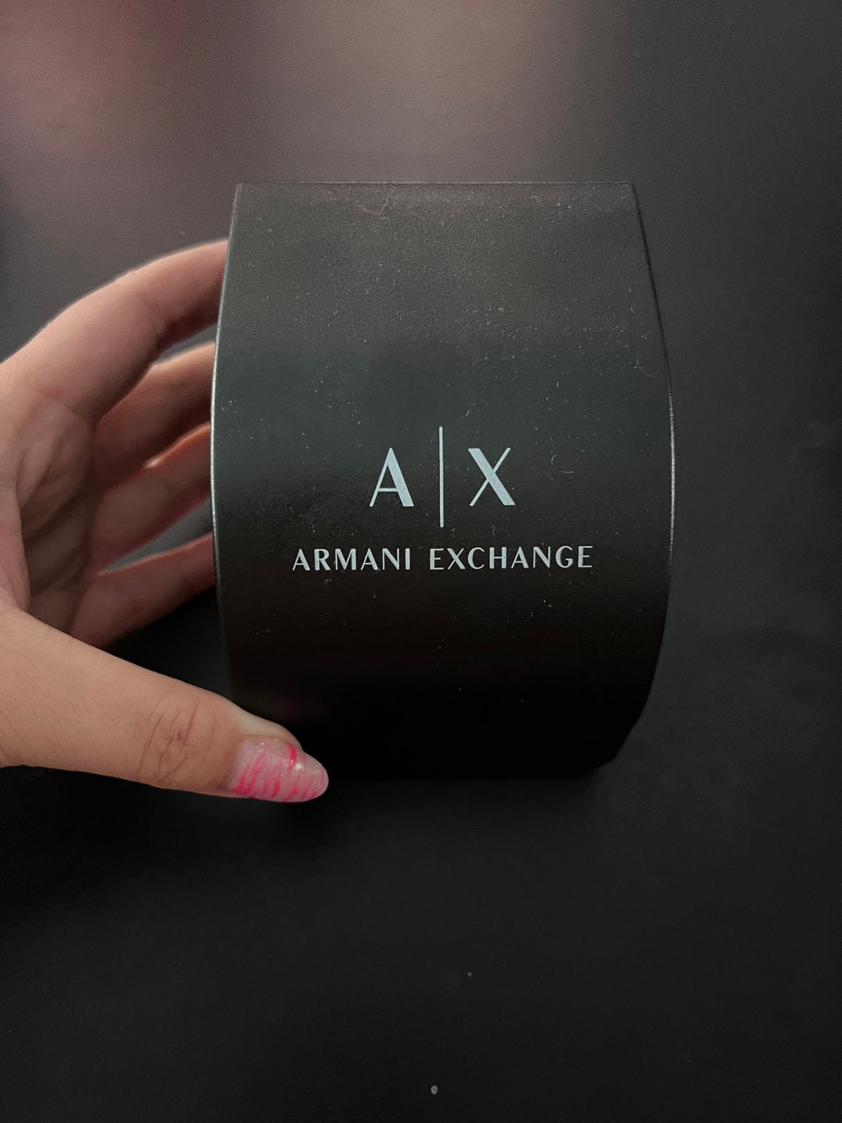 Gouden Armani horloge, Ophalen, Zo goed als nieuw, Polshorloge