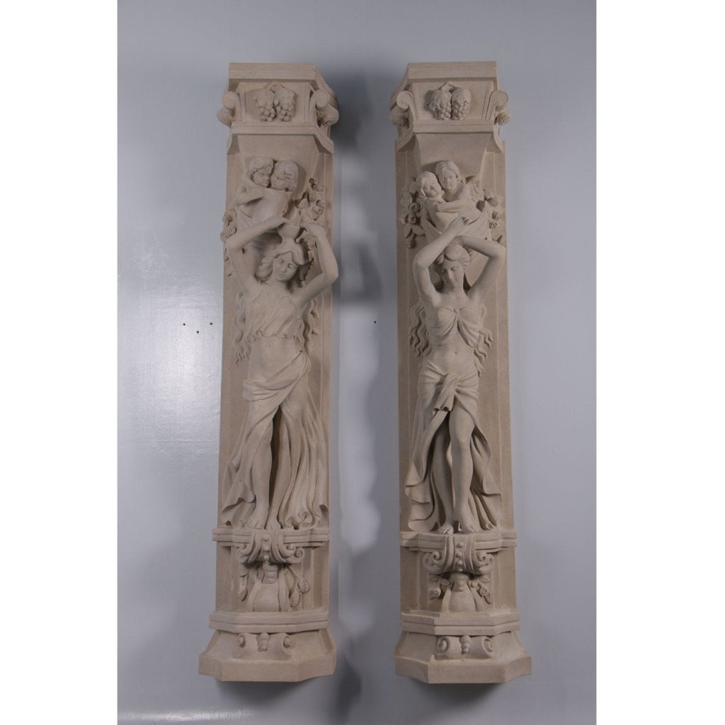 Roman Girl Bowl Pilaster - Pilaar set 2, Ophalen, Nieuw