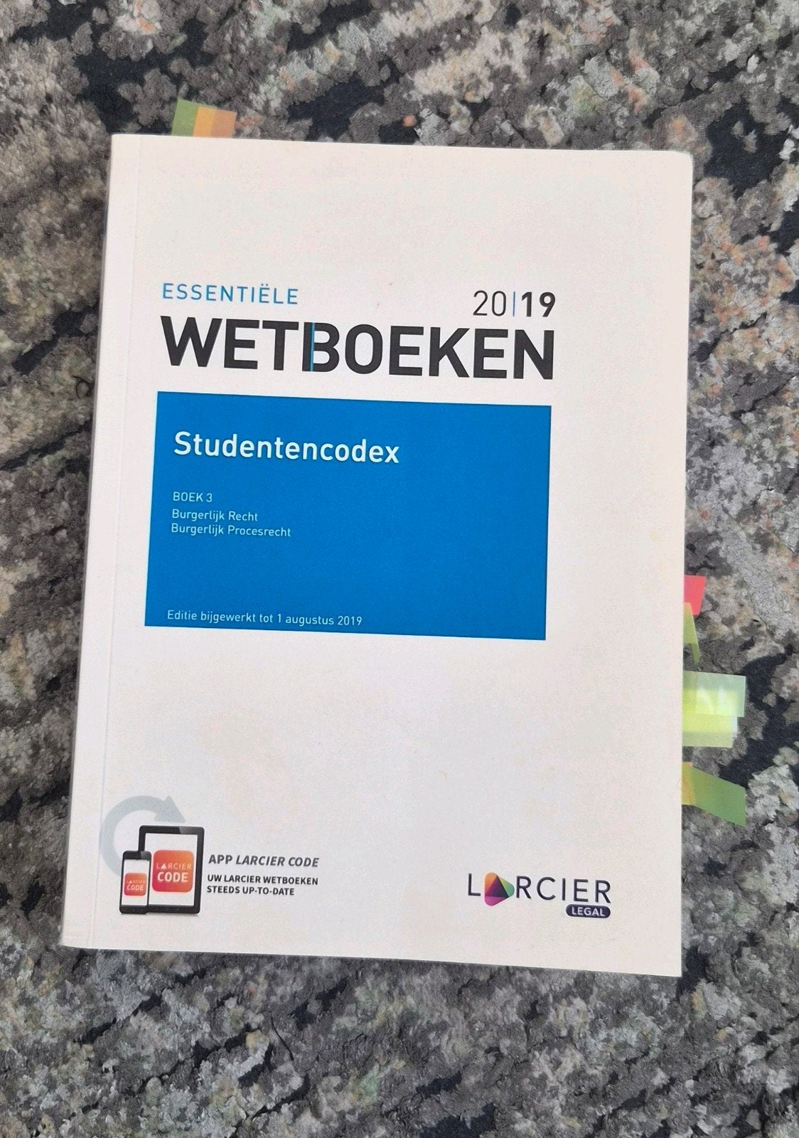 Code de l'étudiant : Code 2019, Enlèvement