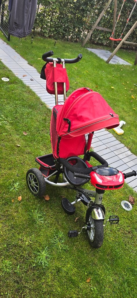 Driewieler Baby Driver Rood, Ophalen, Gebruikt