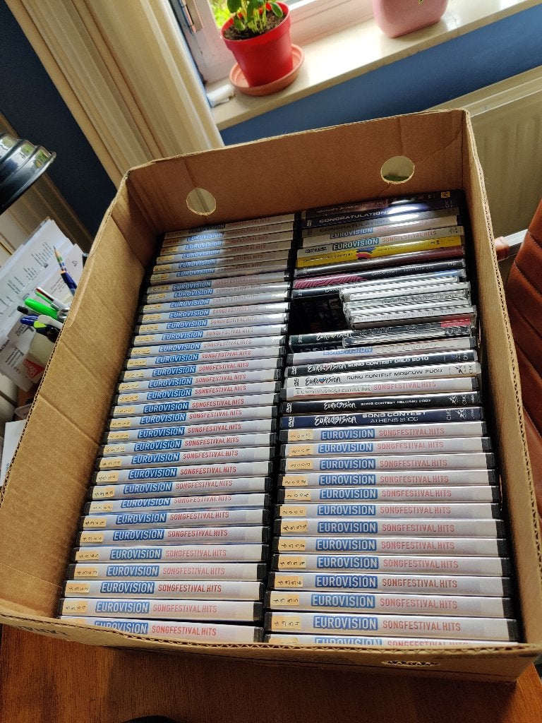 DVD's Eurovision Song Contest, Vanaf 12 jaar, Ophalen, Gebruikt, Muziek en Concerten