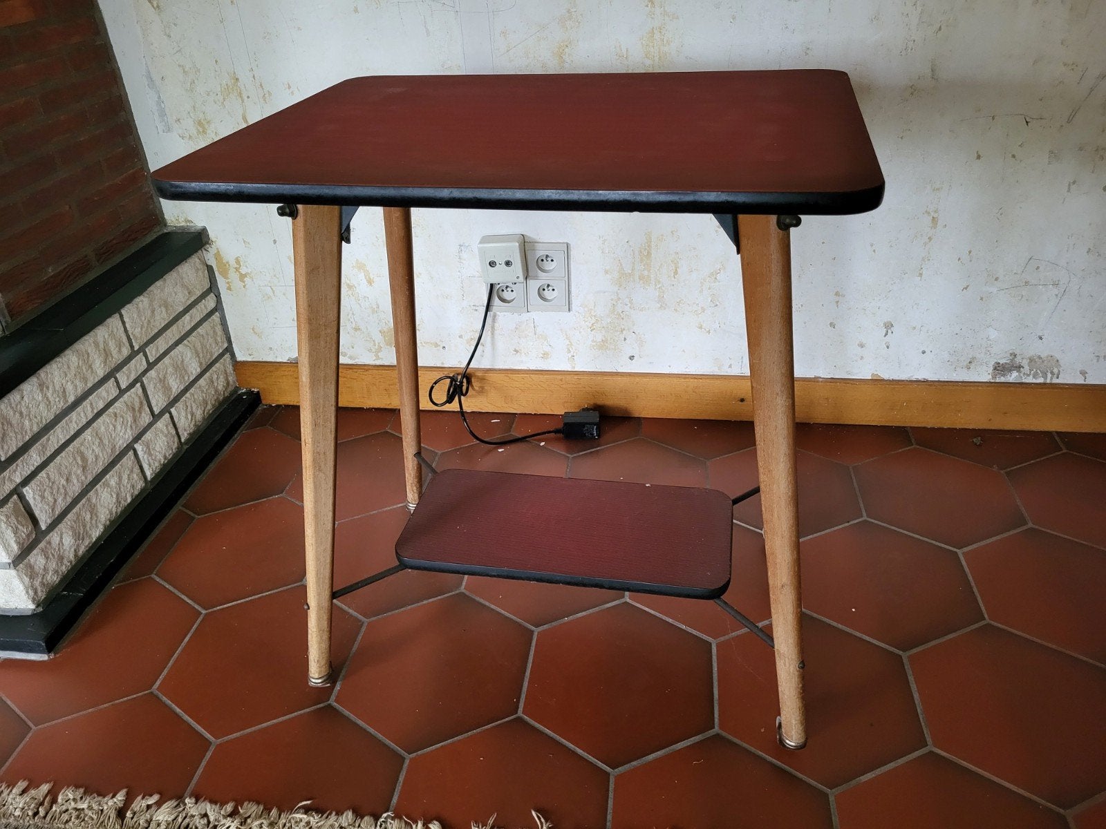vintage tv-meubel, Ophalen