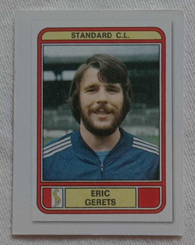 Sticker Eric Gerets - Pro League 2021-2022, Ophalen of Verzenden, Zo goed als nieuw, Sticker