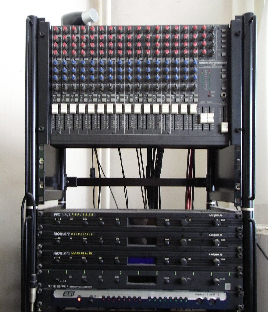 HOME STUDIO - MACKIE - PROTEUS - ESI - 6 COMPONENTEN + RACK, Muziek en Instrumenten, Ophalen, Gebruikt, E-MU