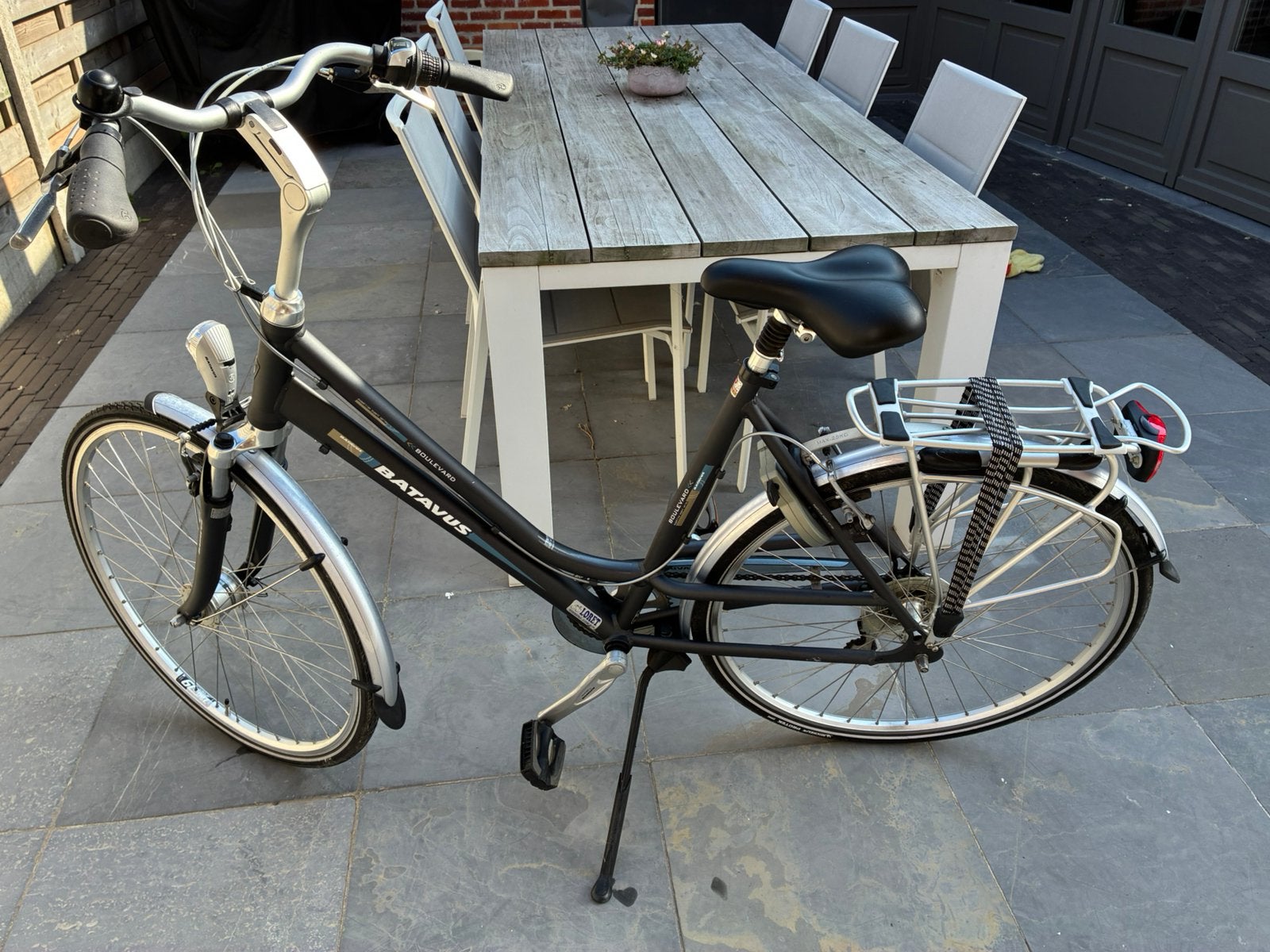 Damesfiets Batavus Boulevard, edition expert series, Ophalen, Velgrem, Versnellingen, Batavus