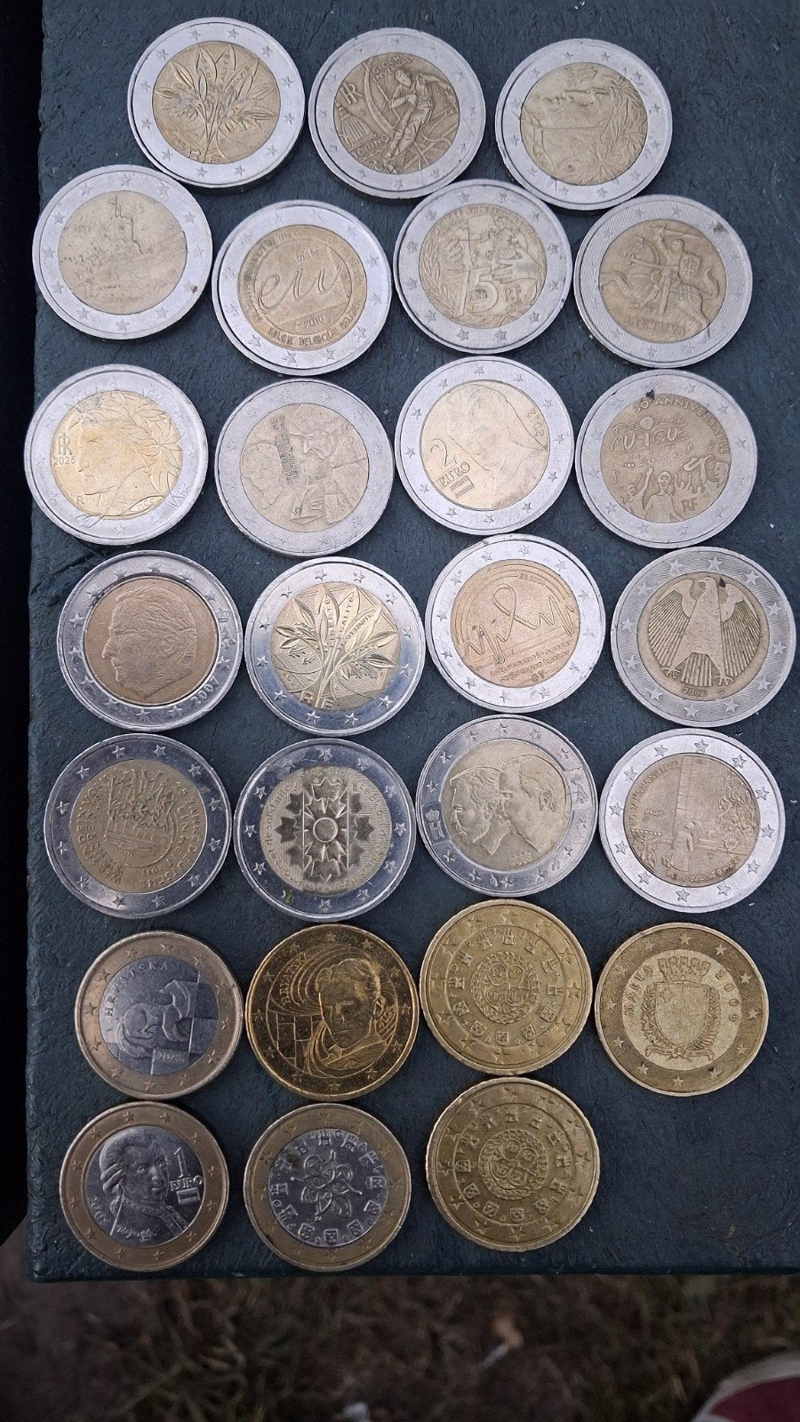 2 euro 1 euro 50 cent, Ophalen, België, 2 euro, Losse munt